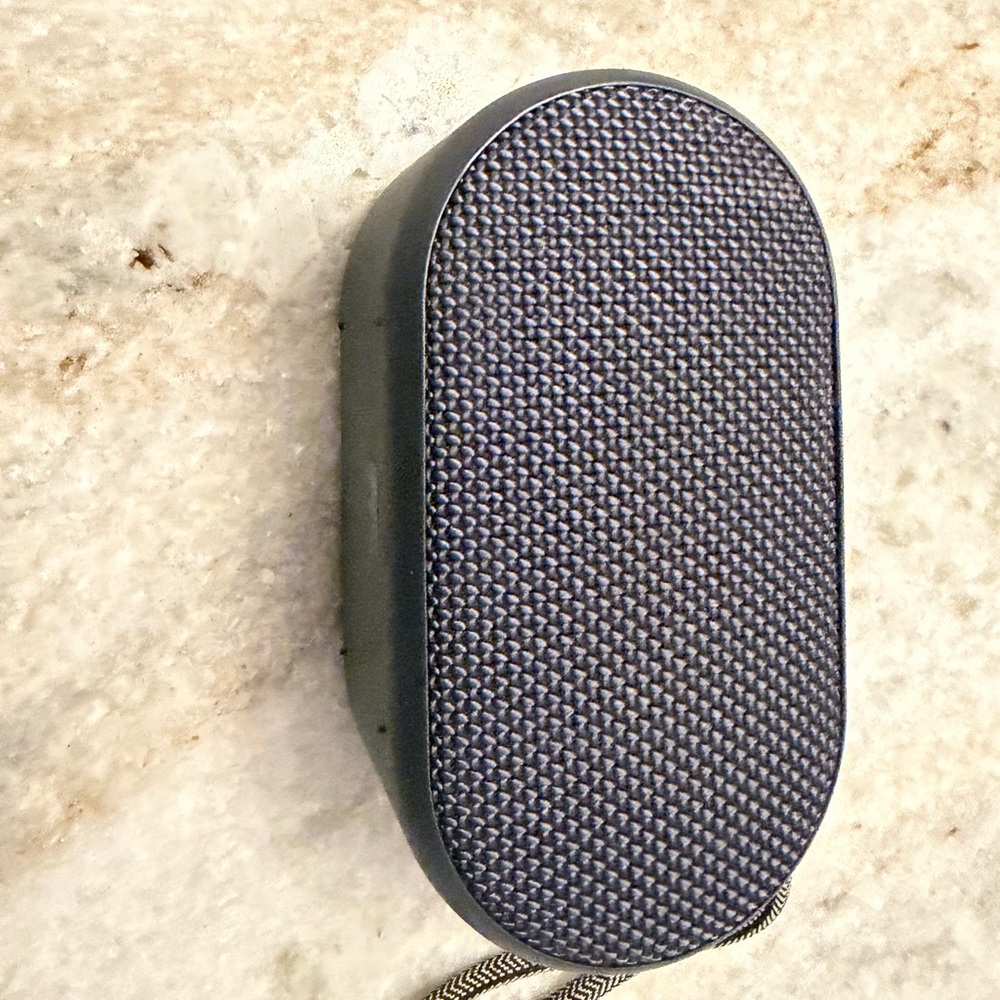 onn Small Rugged Speaker with Bluetooth sounds great for size